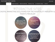Tablet Screenshot of interactivesites.com